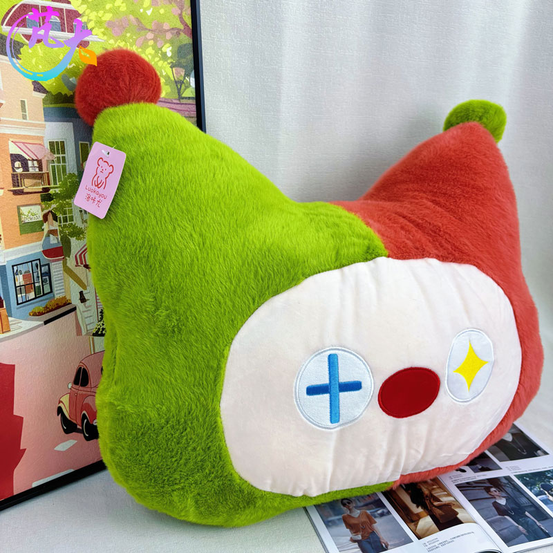 川梓伍毛绒玩具小丑玩偶靠枕1个【50cm】（测量误差2~3cm）