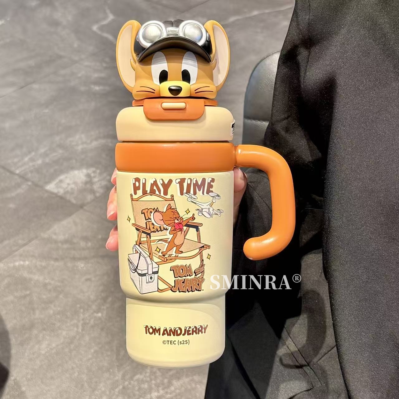 猫和老鼠保温杯正版联名冰霸杯大容量316不锈钢户外保冷水杯学生