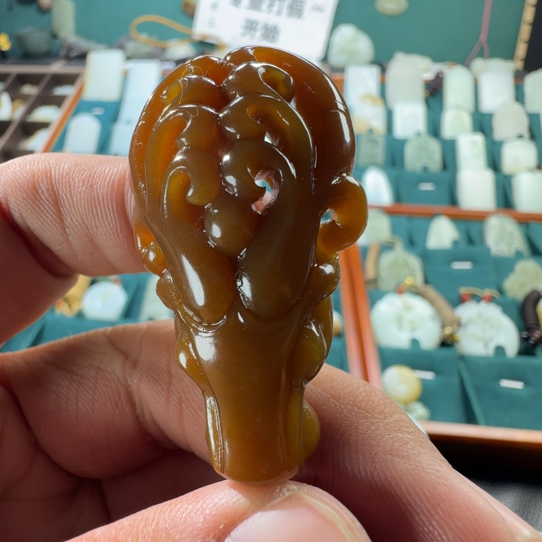 和田玉挂件未镶嵌