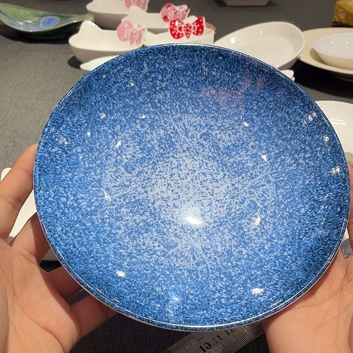 8寸曼哈顿浅碗天蓝