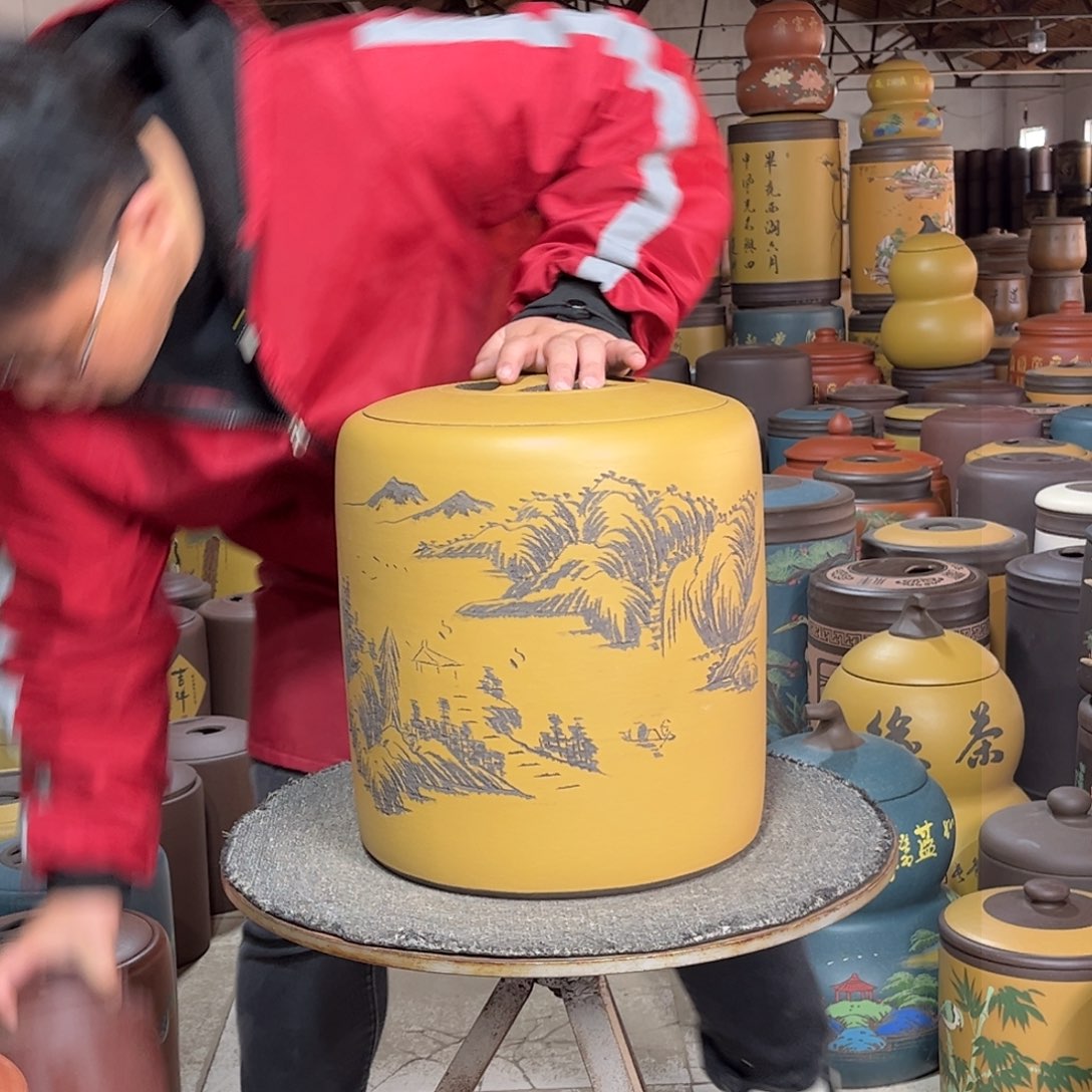 紫砂茶叶罐茶叶罐