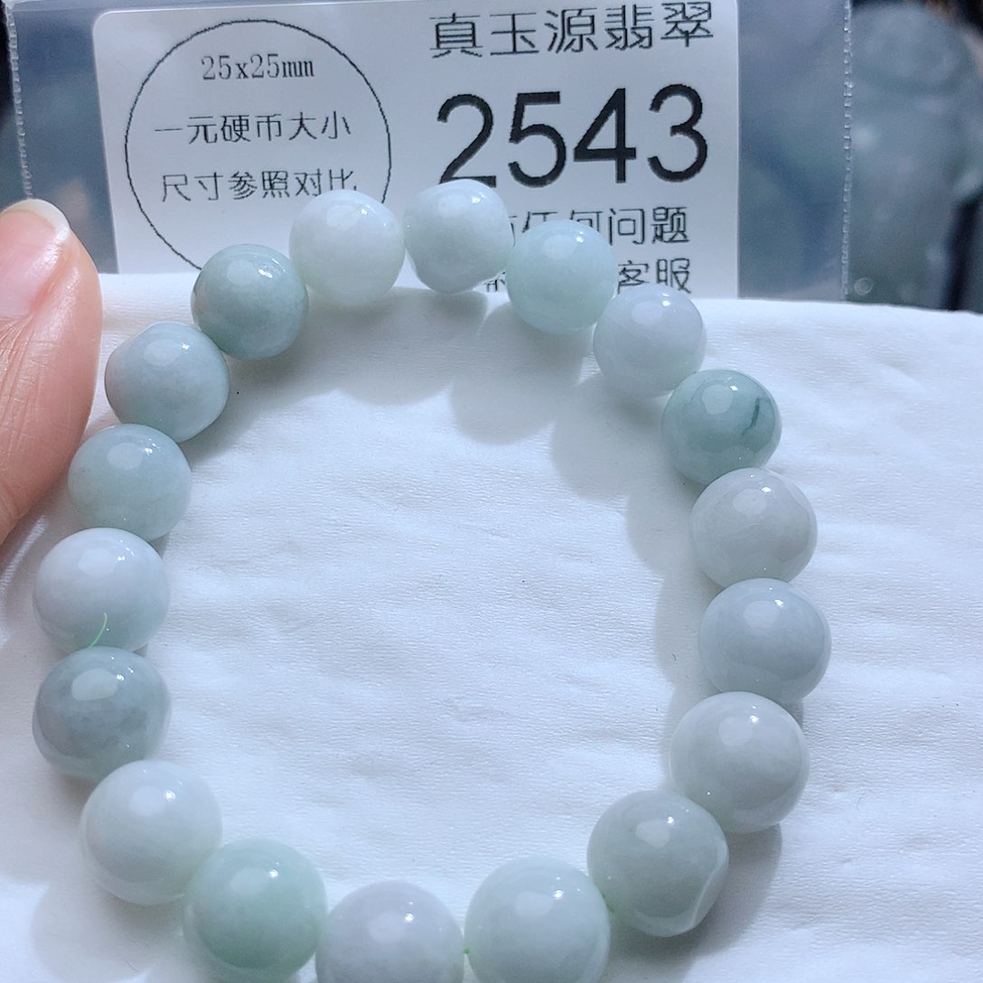 翡翠颈饰未镶嵌2543。