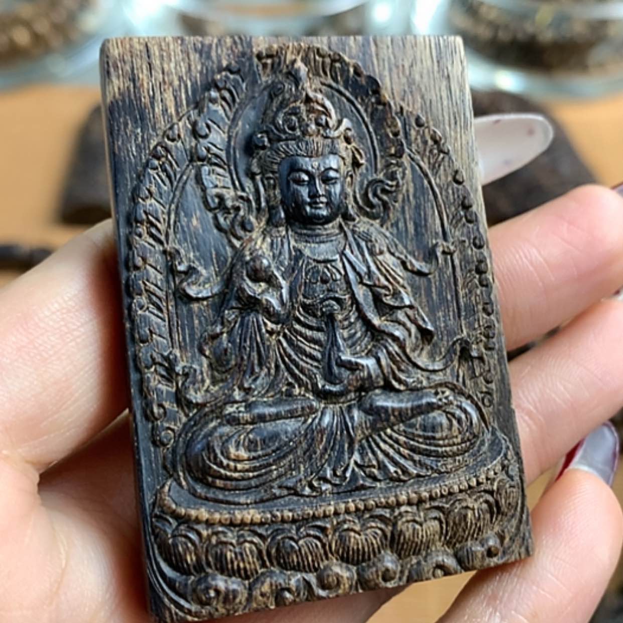 【闪购商品】沉香手串文莱沉香46牌21克观音