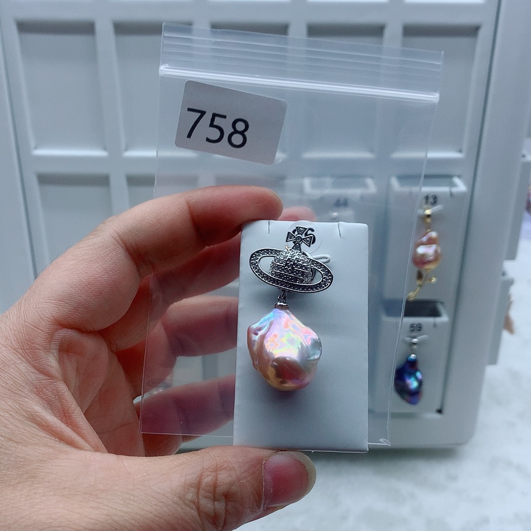 淡水珍珠合金吊坠(不含链)