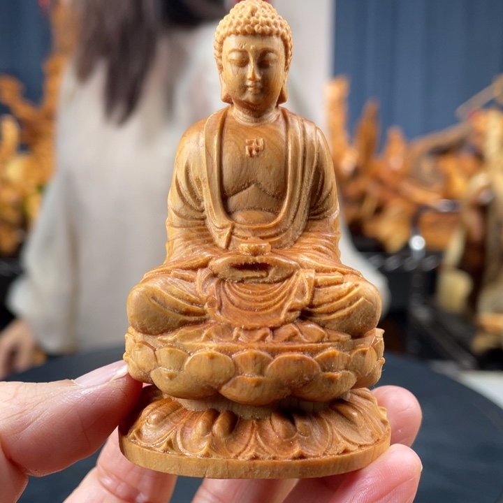 柏木（崖柏）手把件