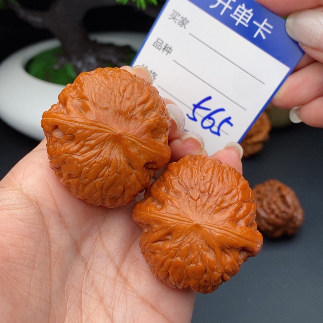 文玩核桃把件41铁锤565