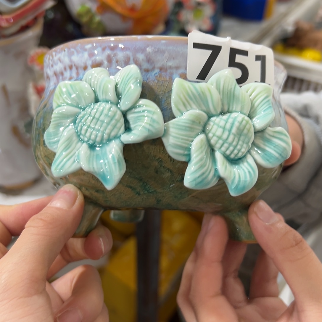 满20米秒退拉黑花盆
