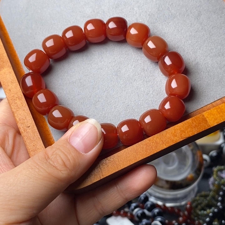 玛瑙/玉髓未镶嵌手链