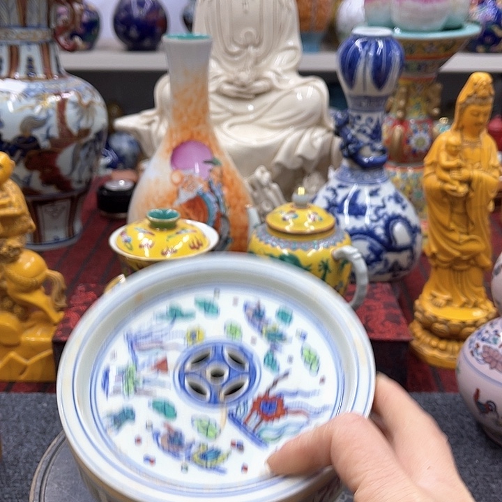瓷片瓷器摆件摆件摆件