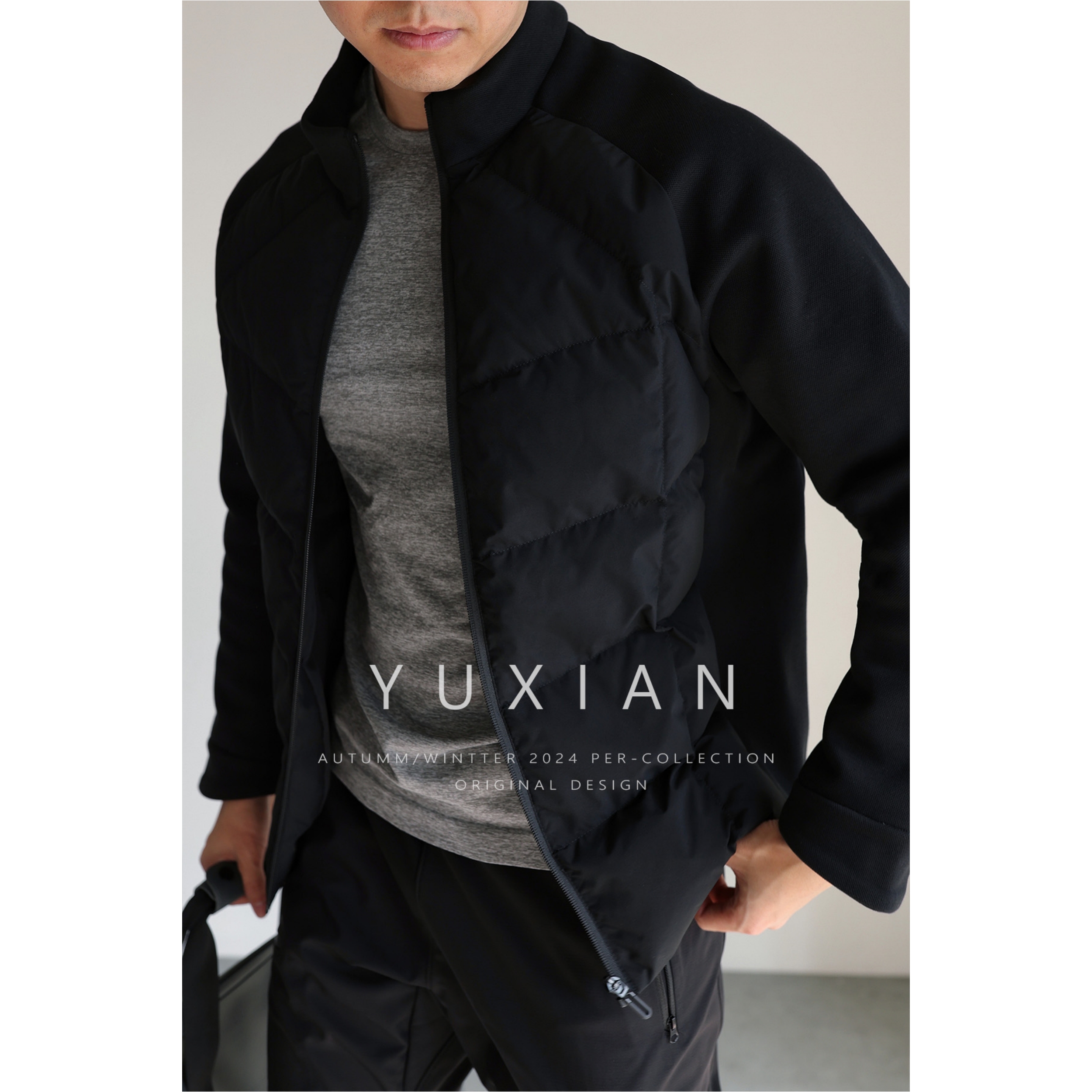 【旅行家系列】新国标90白鸭绒立领运动通勤羽绒服外套保暖冬季