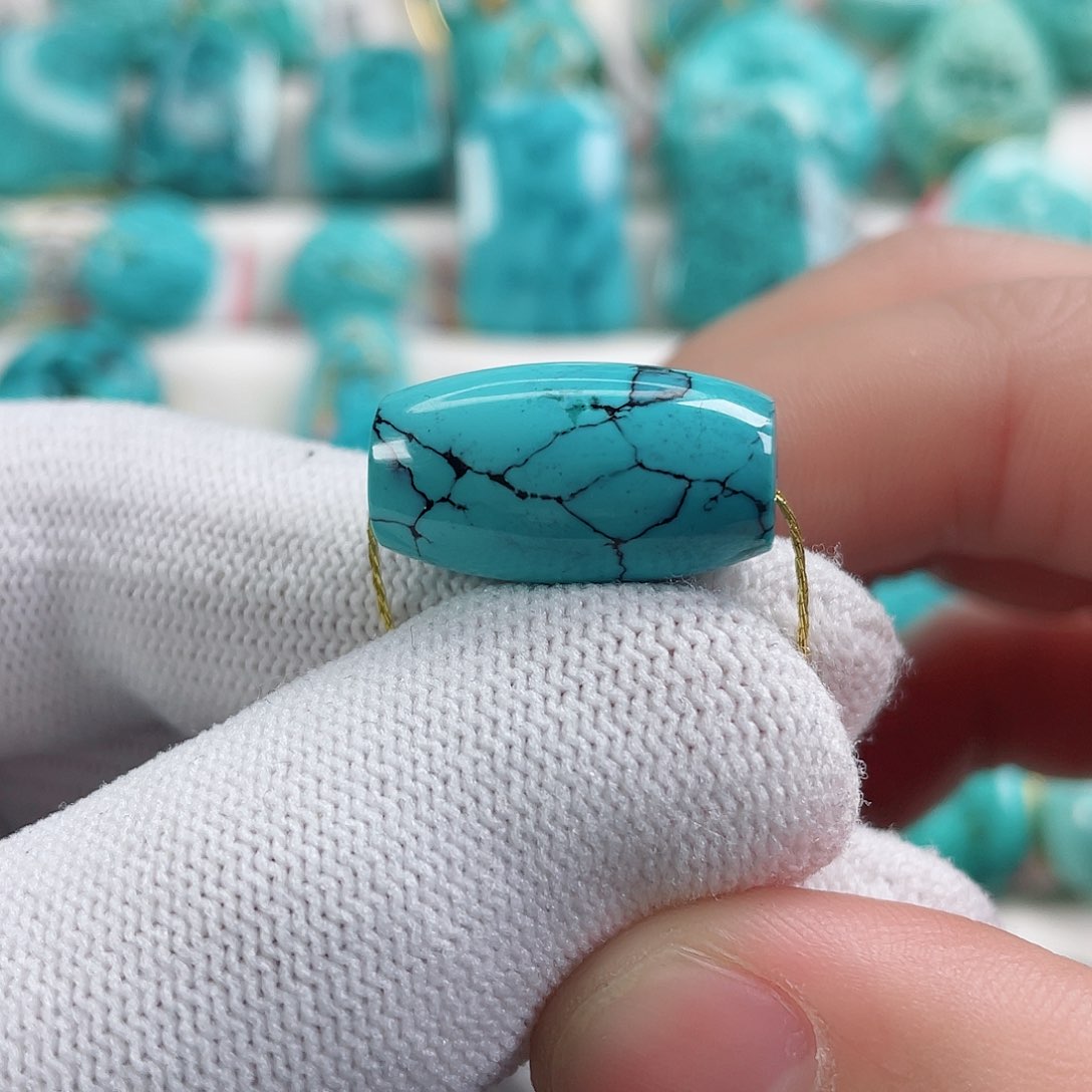 绿松石颈饰未镶嵌直径11.5