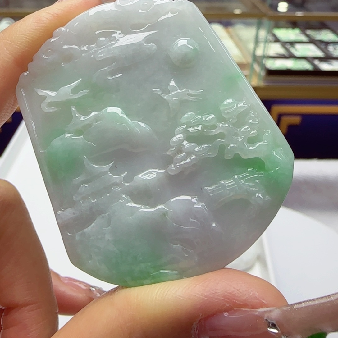 颈饰未镶嵌翡翠巧*力平安喜乐