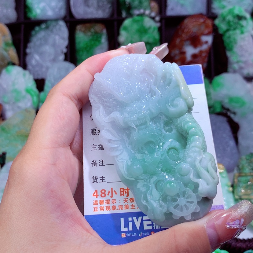 【闪购商品】翡翠颈饰未镶嵌挂件