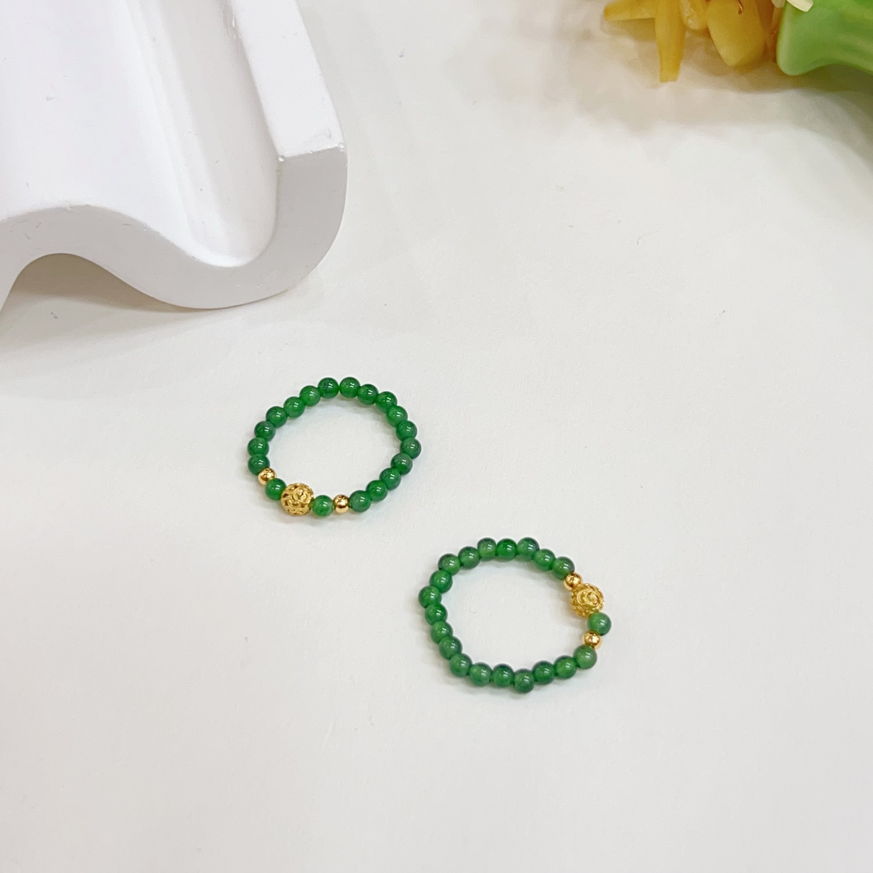 【小宝珠宝】23 S31854-翡翠DIY戒圈-多样性发一件-2.5mm