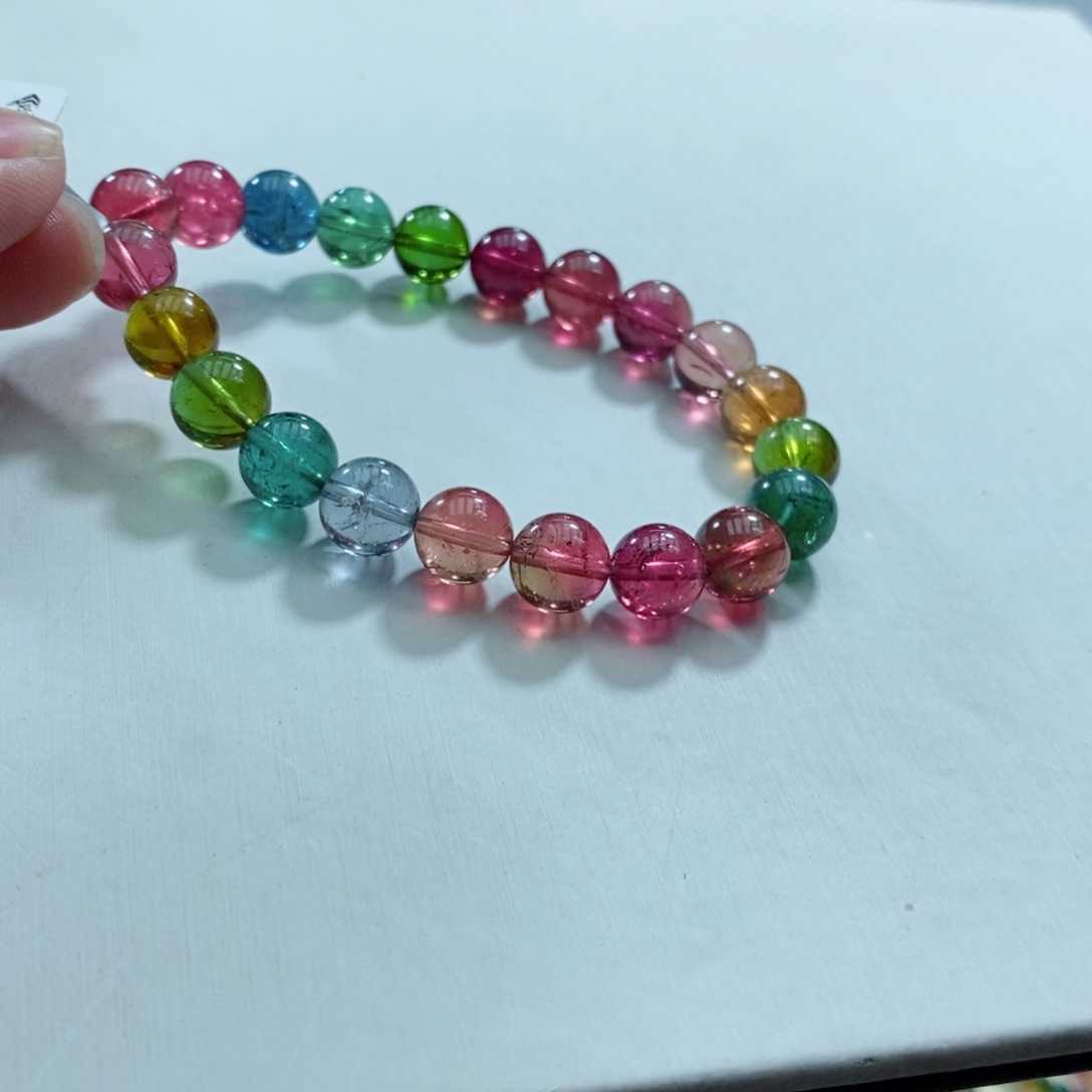 碧玺手链未镶嵌向*游碧玺