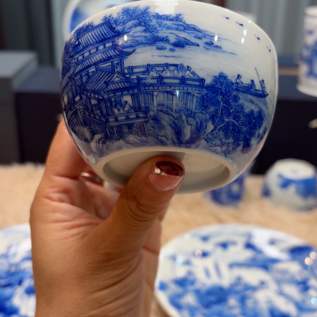 杯大**星全手工全手绘陶瓷