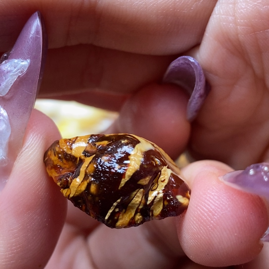 岩***弟定制琥珀未镶嵌蜜蜡