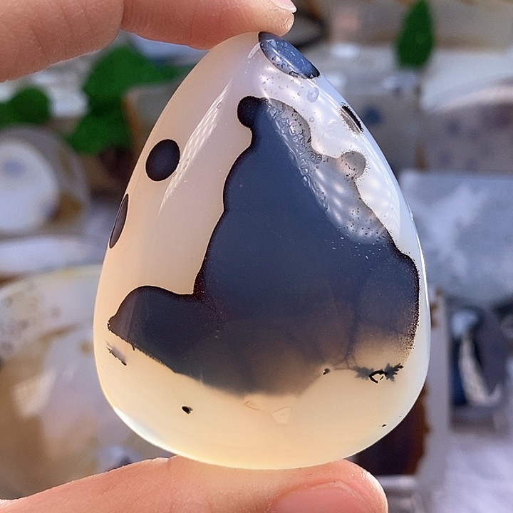 玛瑙/玉髓颈饰足银镀金镶嵌