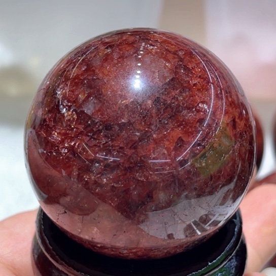 小***猬紫晶珠宝半成品未镶嵌