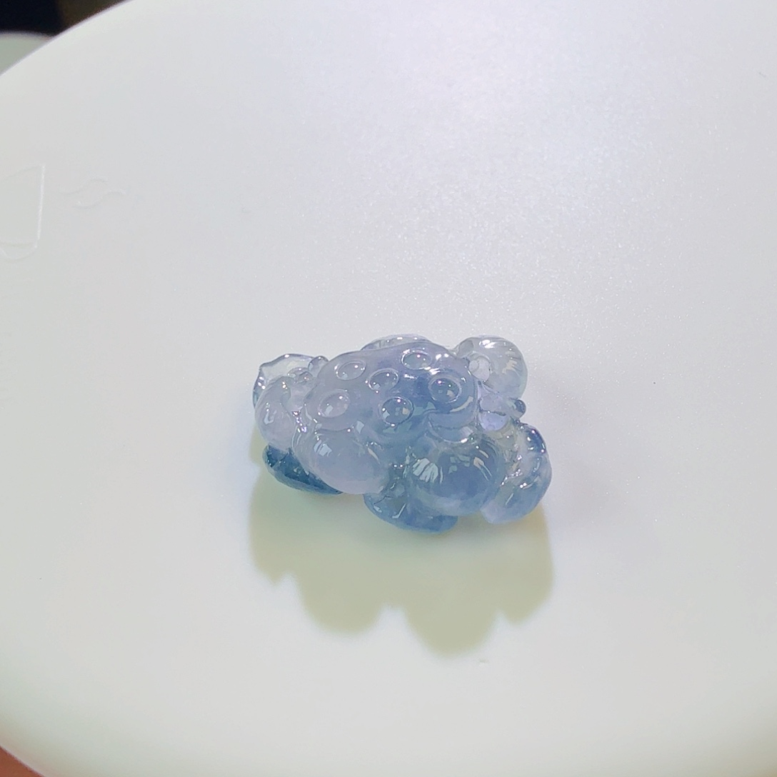 翡翠裸石特色莲蓬