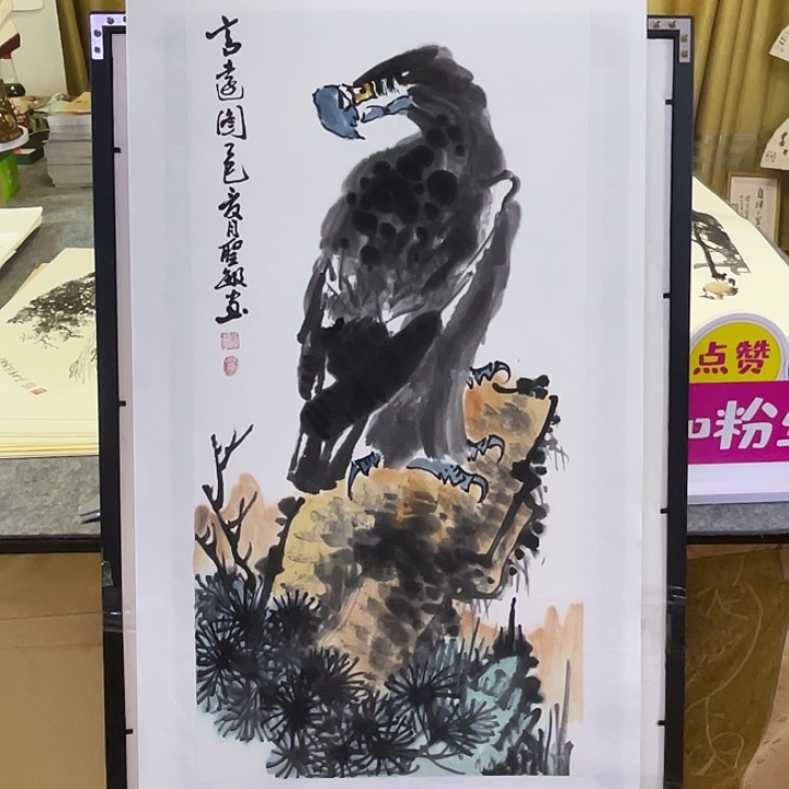 国画张圣敏先生纯手绘作品