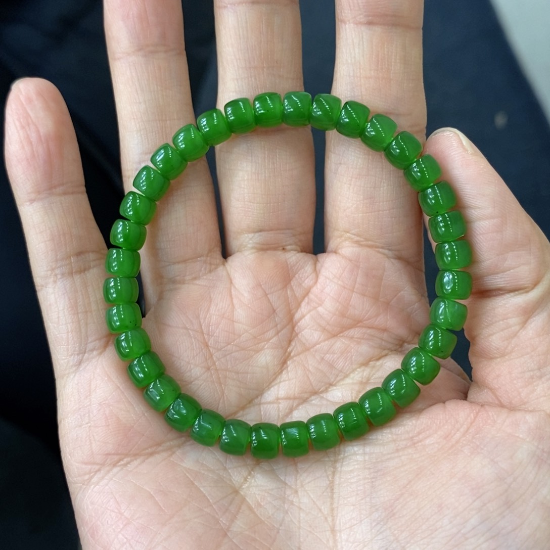 未镶嵌和田玉手串多样性拍一发一