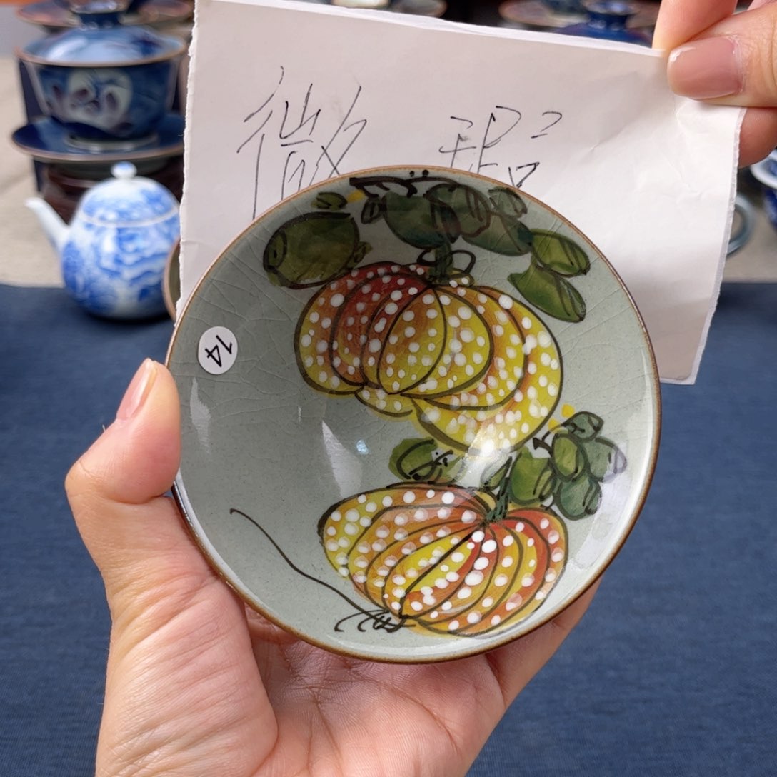 杯景德镇手绘手工茶具