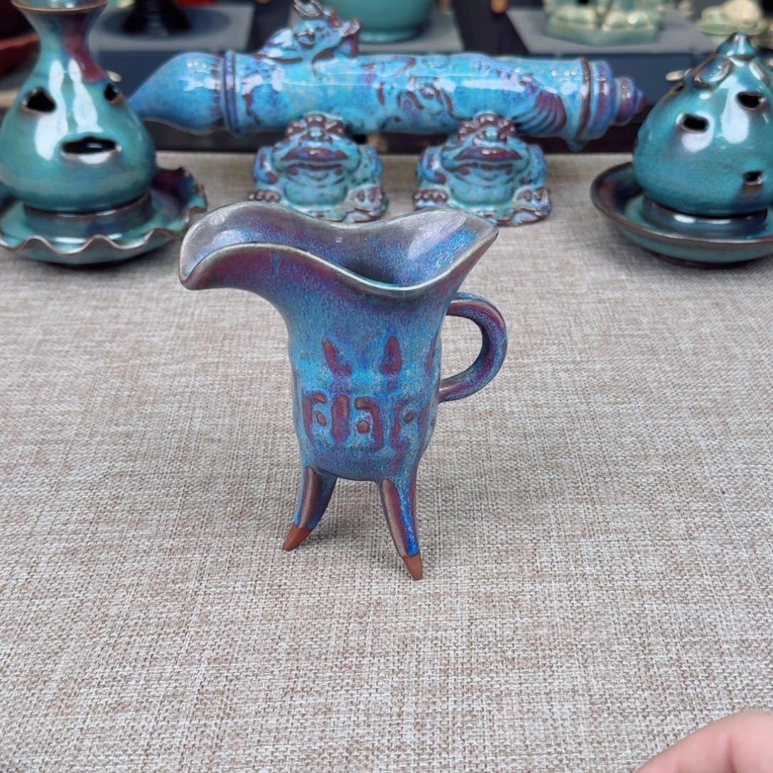 摆件陶瓷旧藏摆件