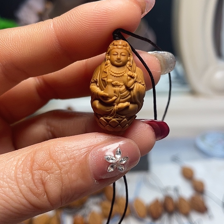 橄榄核吊坠橄榄核