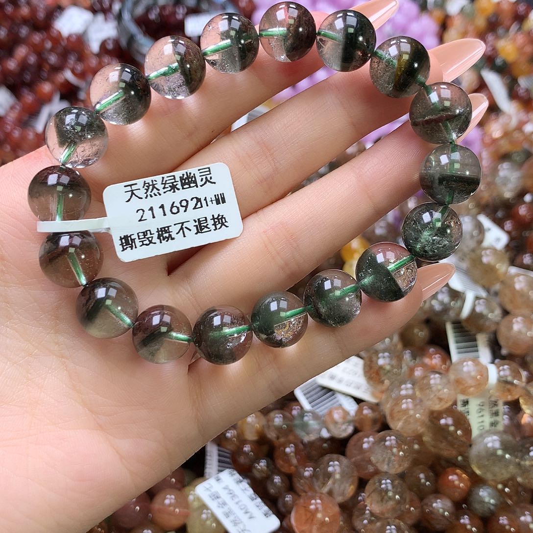 水晶手链未镶嵌，