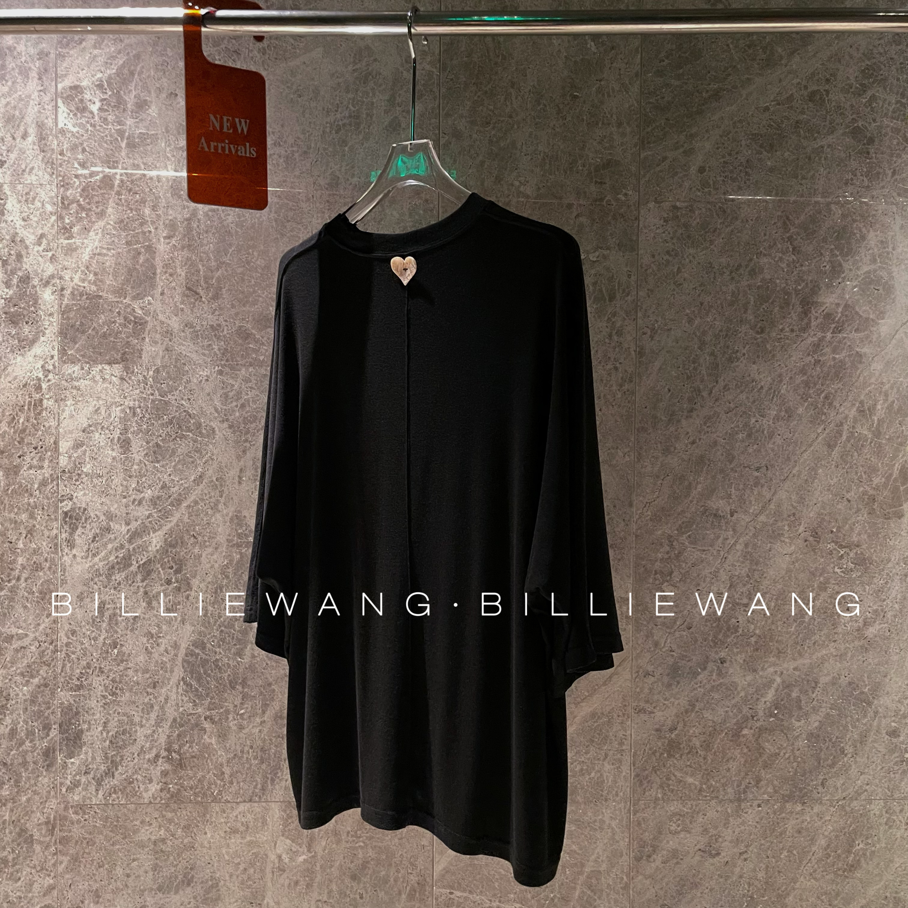 BW独立设计高定｜店主私服｜骨位双线工艺超软垂感大T