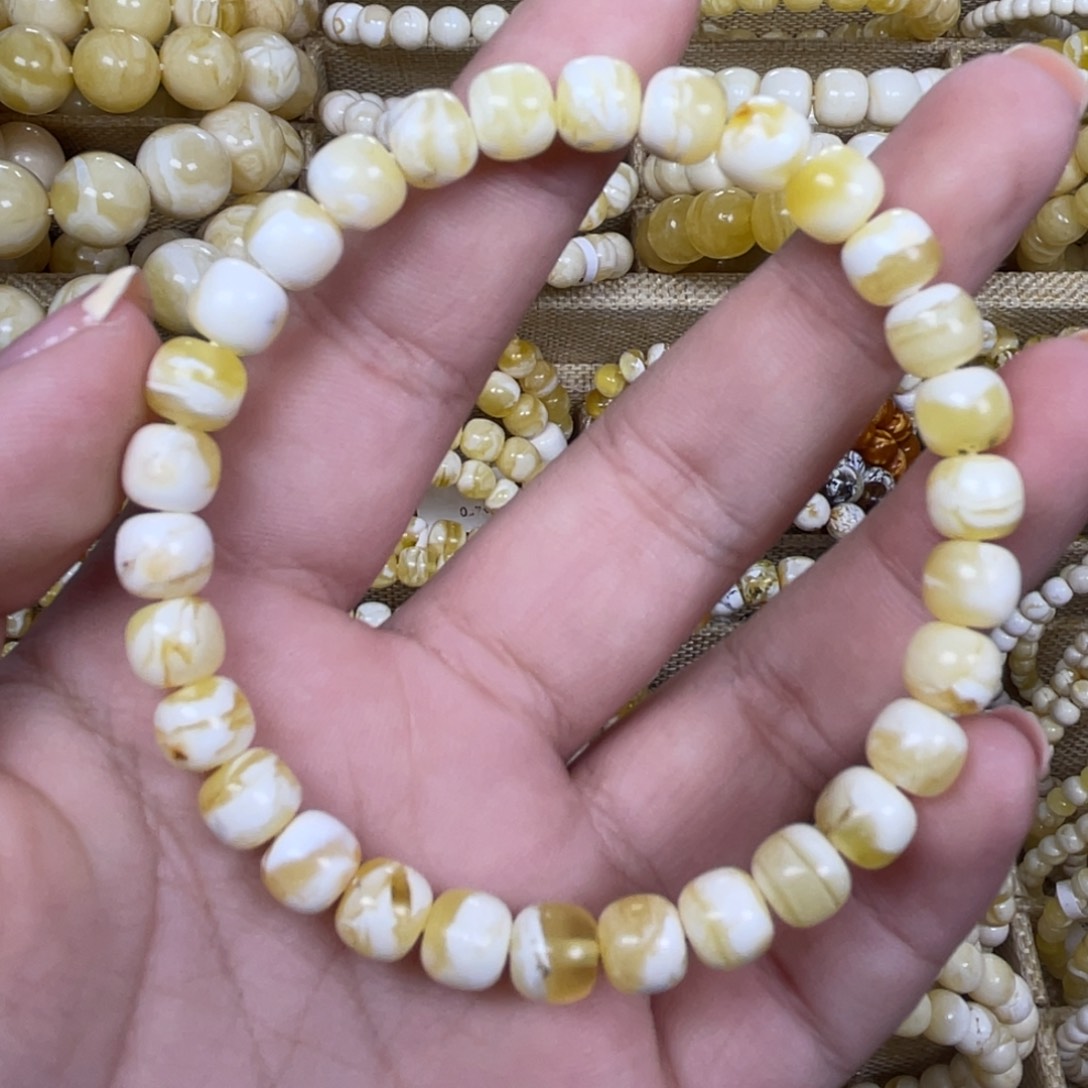 手绳琥珀未镶嵌7m