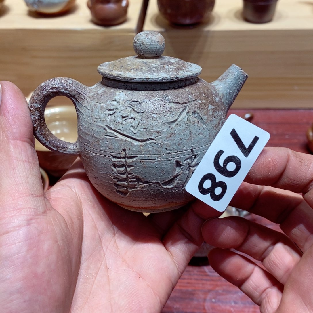 柴烧茶具陶瓷杯子