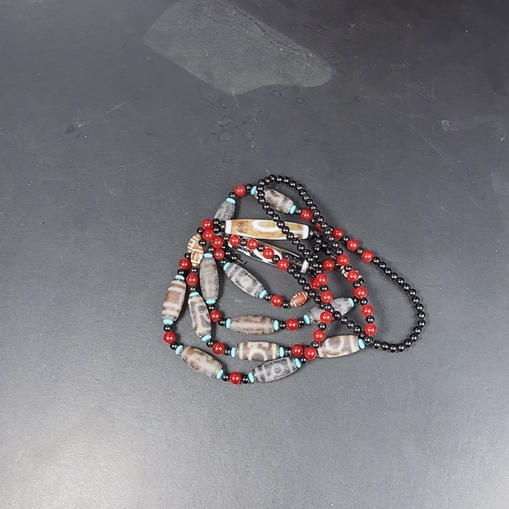 玛瑙项链未镶嵌T59贵贵项链发其一