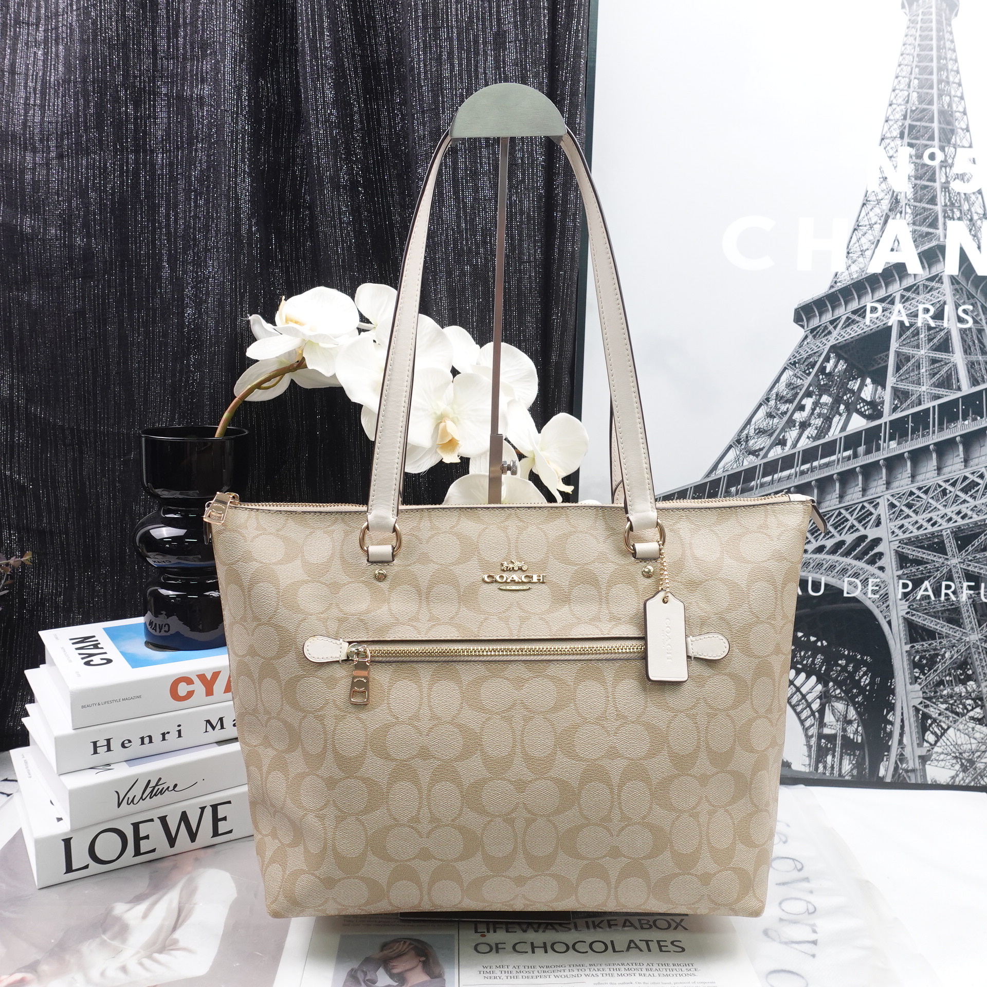 95新 COACH/蔻驰 单肩包/T10233985