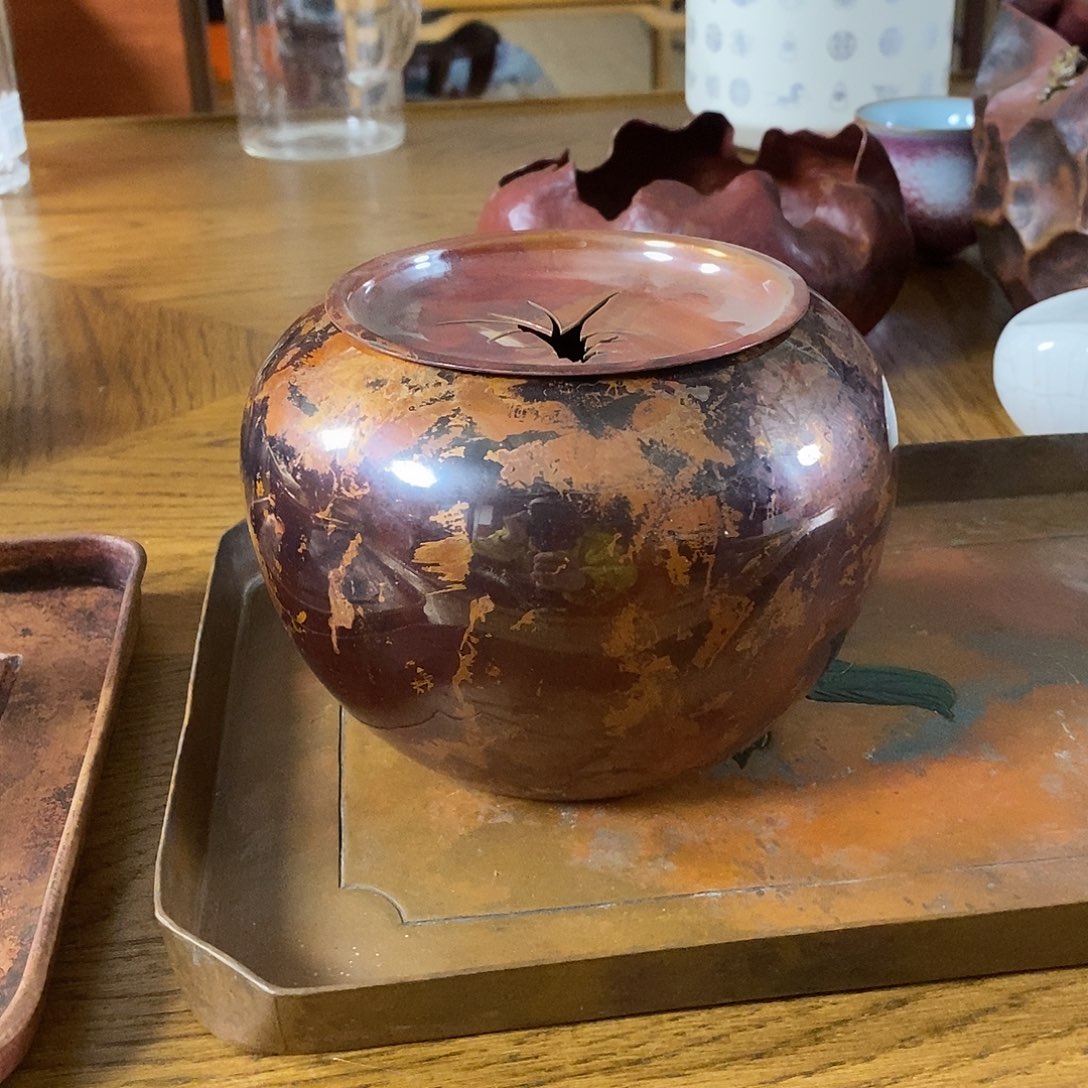 小*蔡任和堂纯紫铜建水44455