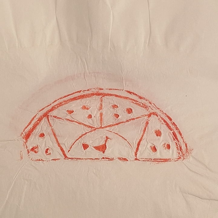 拓片用纸其他瓦当拓片