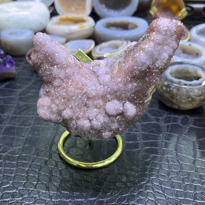 水晶未镶嵌珠宝半成品
