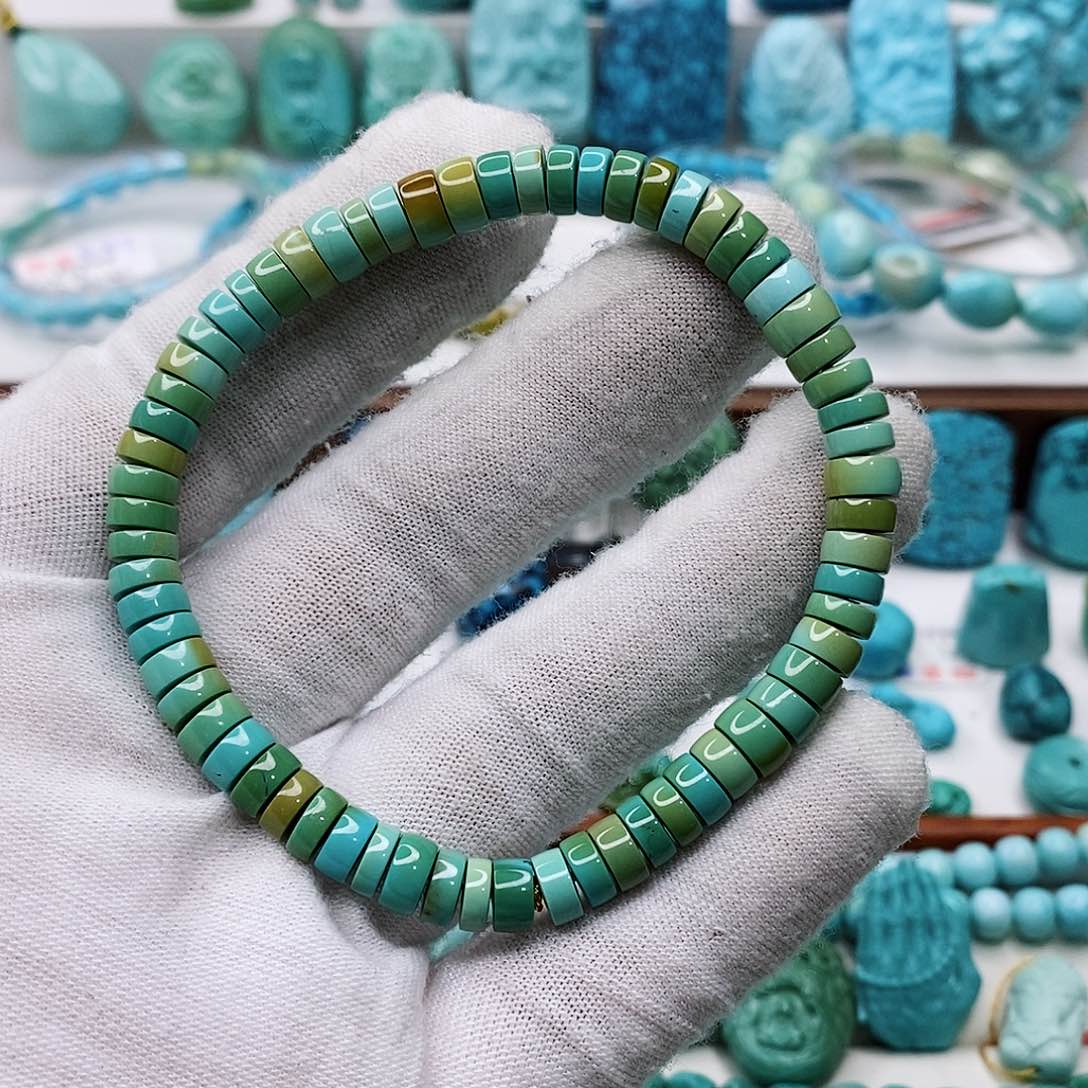 绿松石珠宝奇石未镶嵌