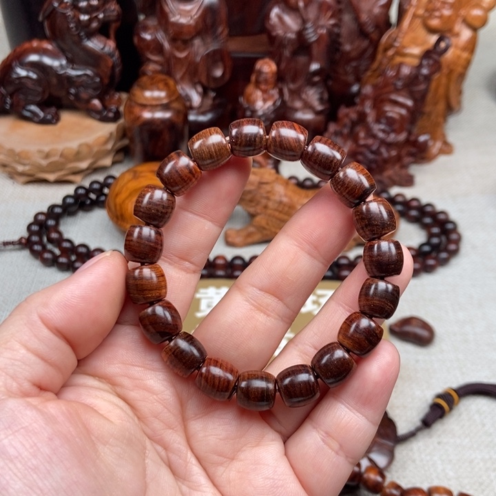 花梨木类端景台听*楼1.0桶珠