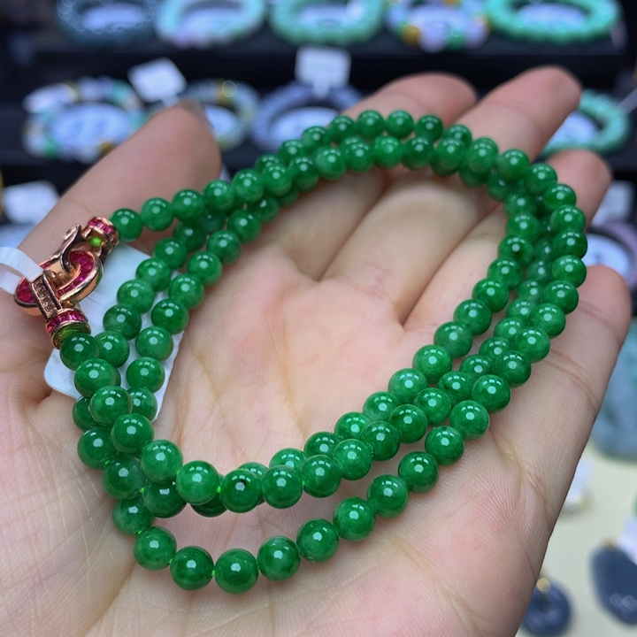 翡翠手链未镶嵌翡翠