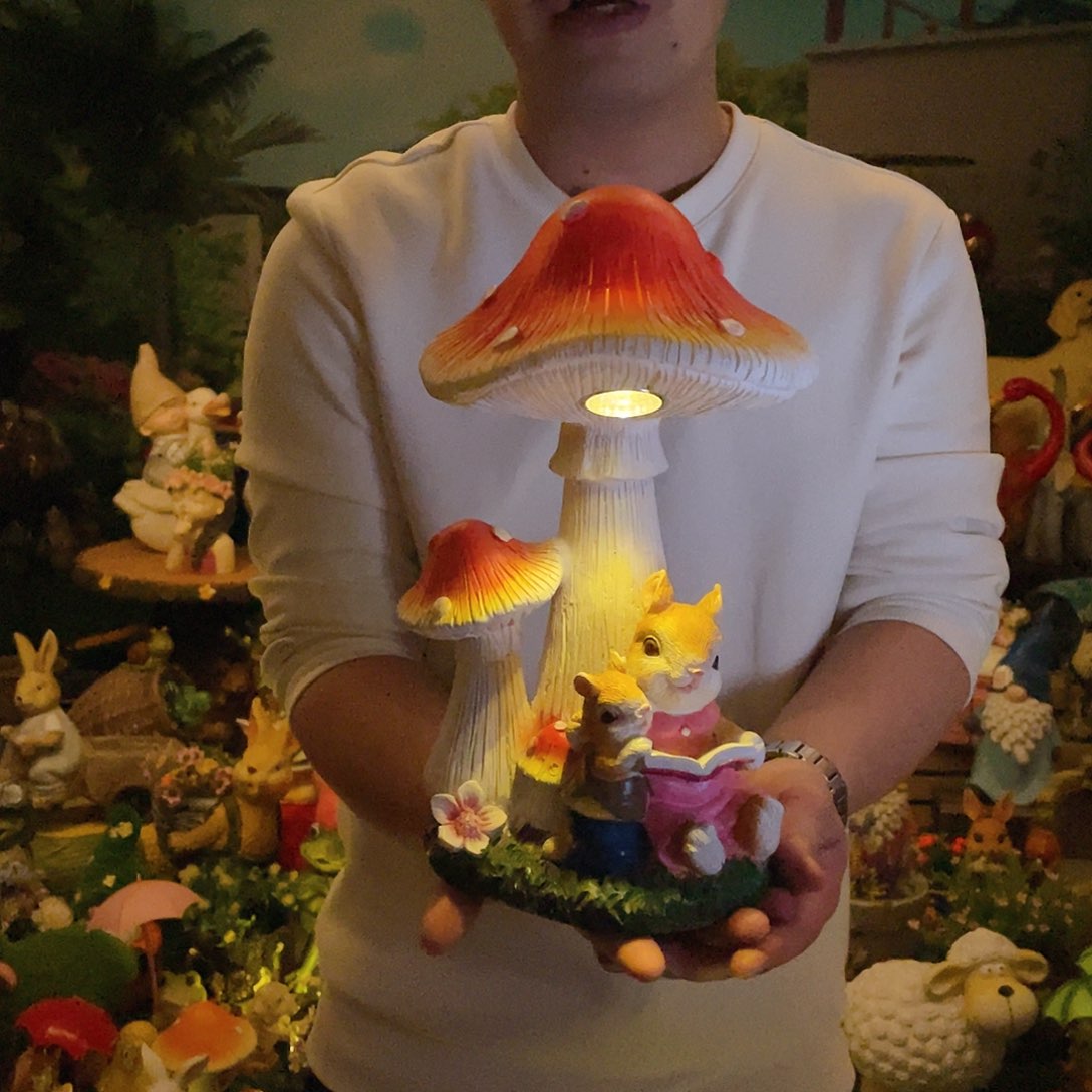 红陶花园庭院摆件