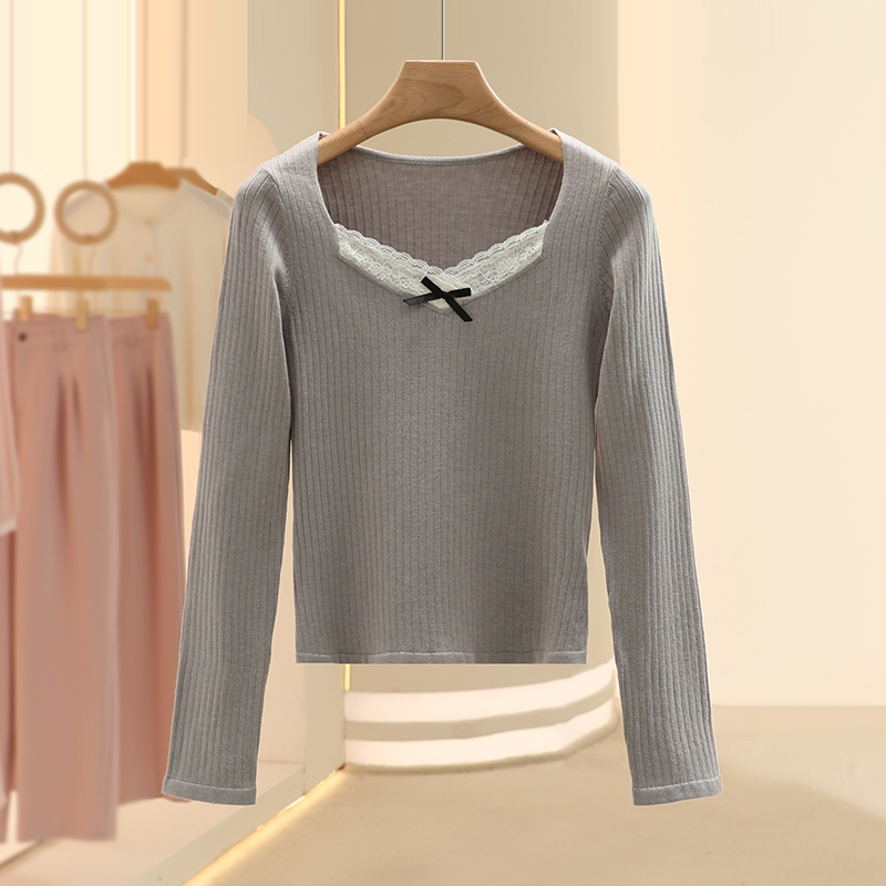 【SE】知性优雅气质小个子长袖上衣2025春七号铺撤柜女装