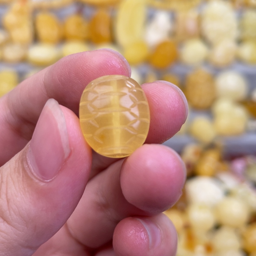 未镶嵌蜜蜡手串蜜蜡