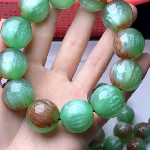 未镶嵌蜜蜡手链手串175