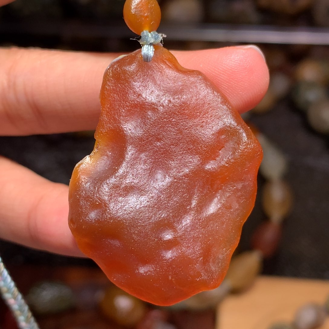 未镶嵌玛瑙/玉髓珠宝半成品