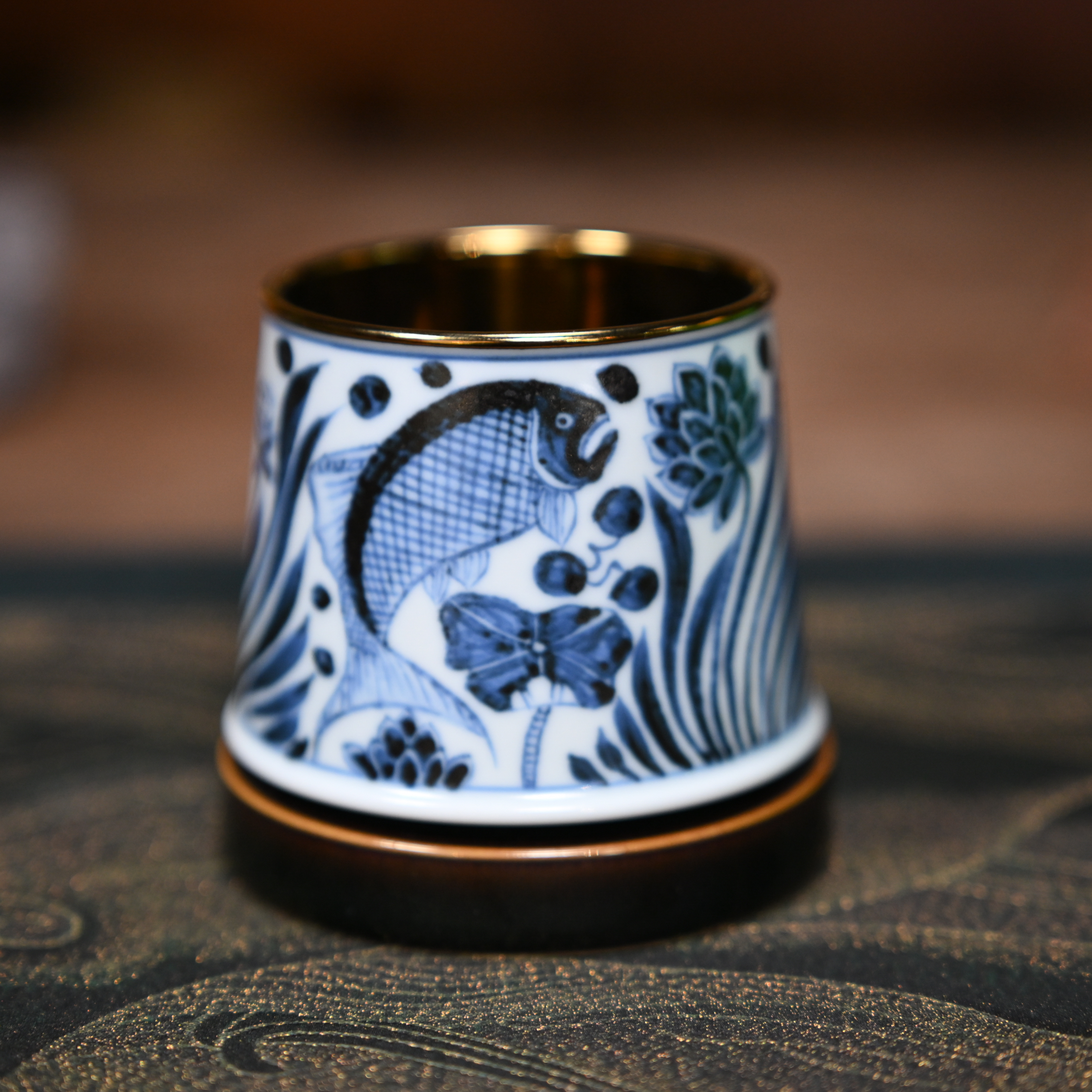 【叁山】弥云斋-云波里·青花转心杯（弥云S0514）