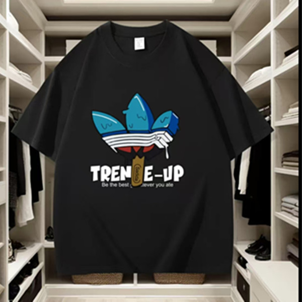 【一折粉丝福利】潮牌短袖印花T恤宽松夏季男女同款