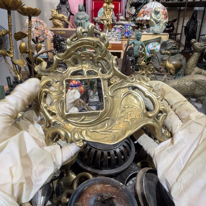 大阪回流铜器摆件123