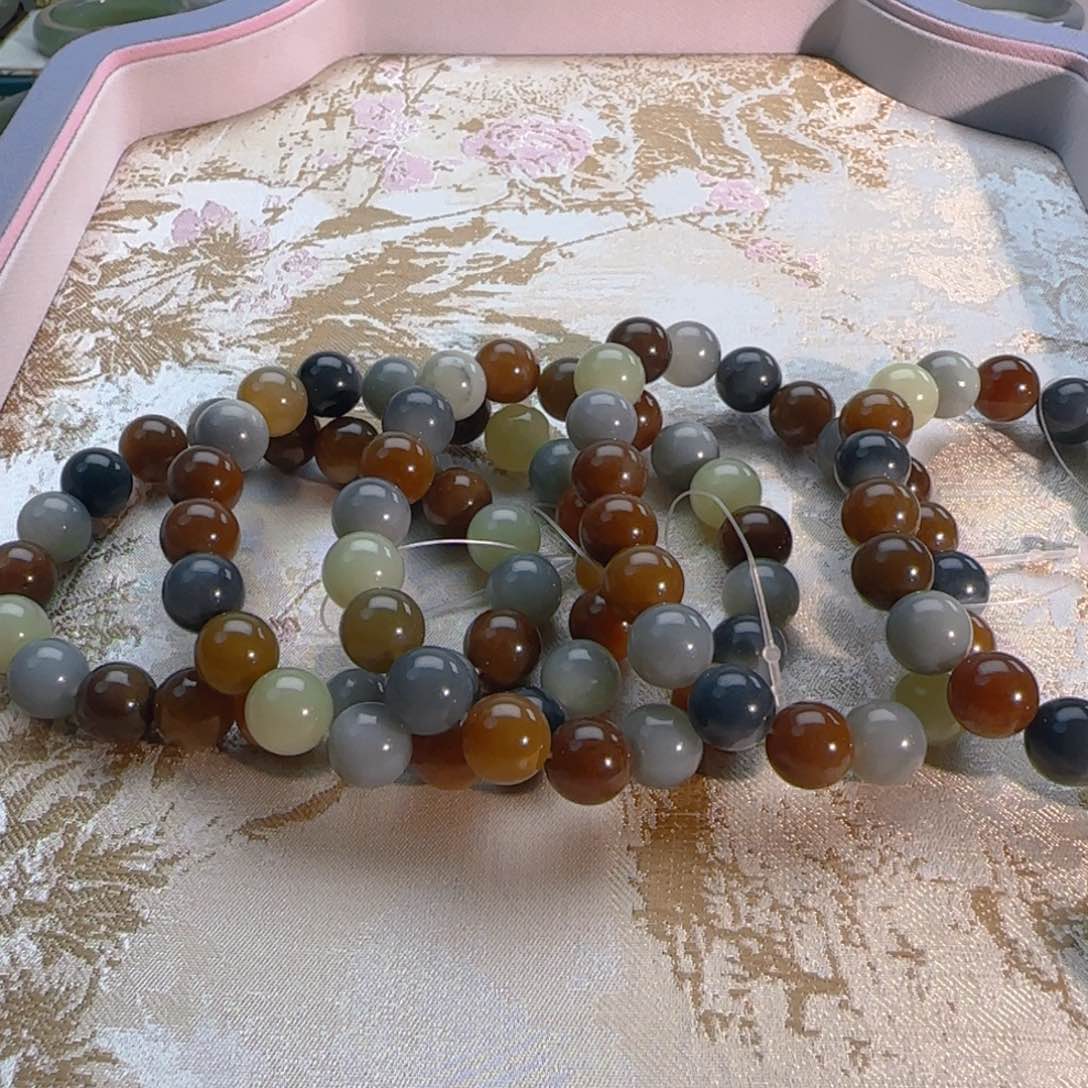 未镶嵌和田玉手链楼兰卡10 拍一发一多样性发货